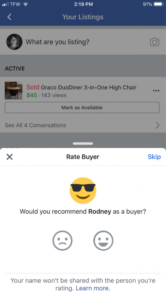 How To Successfully Sell On Facebook Marketplace - Tshanina Peterson