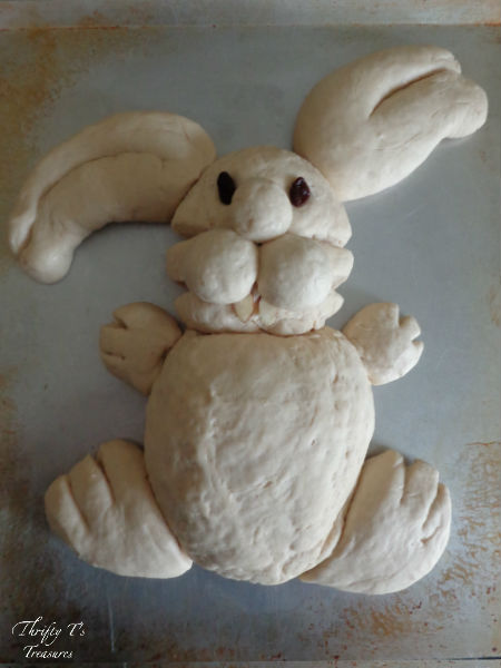 DIY Easter Bunny Bread