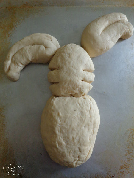 DIY Easter Bunny Bread