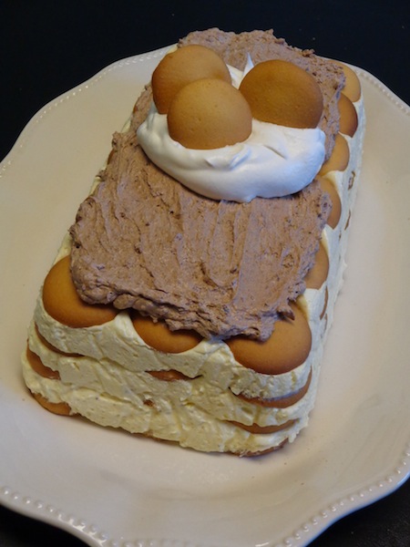 Eggnog Elcair Dessert
