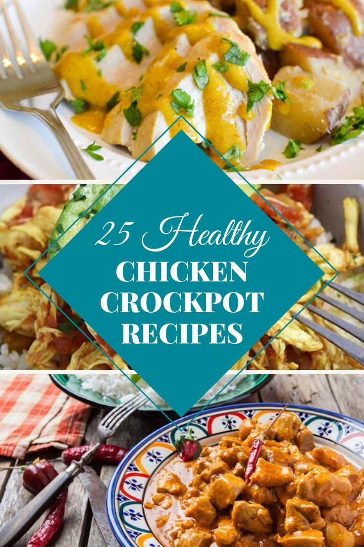 If you're anything like me you don't have a lot of time to devote to meal prep. The crockpot is my best friend and I love to pull it out and use it whenever possible. And that is why I've scoured the web to bring you these healthy chicken crockpot recipes. Whether you're eating healthier for weight loss or simply wanting to better your health, you've come to the right place. Choose from Mexican, Chinese and much more. You're going to love these quick dinners that are also perfect for the kids too.