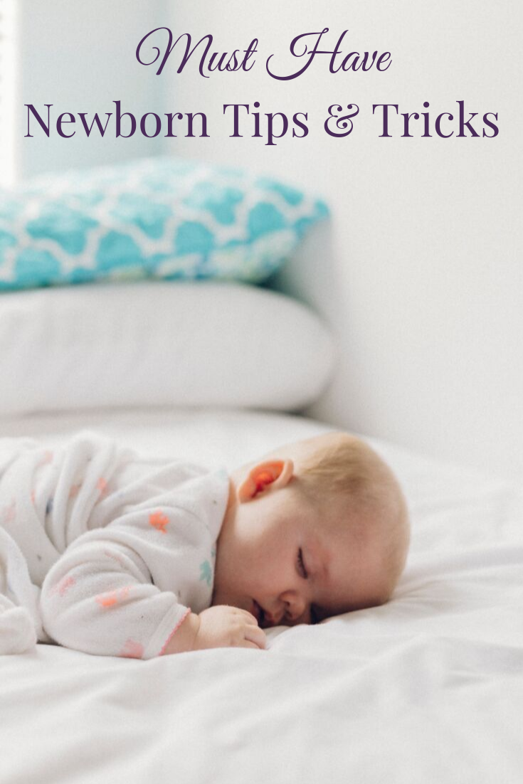 The pregnancy is over and you’ve finally brought your new baby boy or girl home from the hospital. But now what? Take a sigh of relief because these newborn tips and tricks are the essentials that you need for the first week through 6 months and beyond. This awesome survival guide will help you tackle breastfeeding, sleep and wake time, how to care for your fussy little one and much more. I learned these hacks from nurses and want new moms and dads to be equipped with these must haves too!