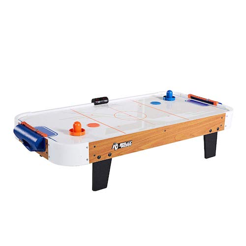 mini tabletop air hockey game