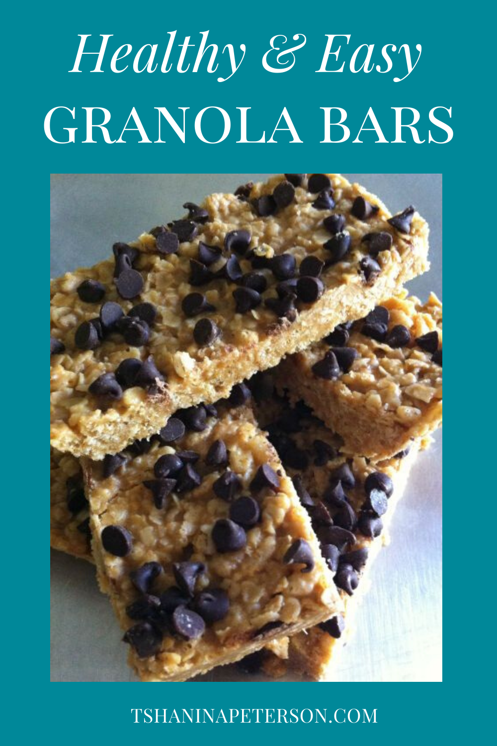 stack of granola bars