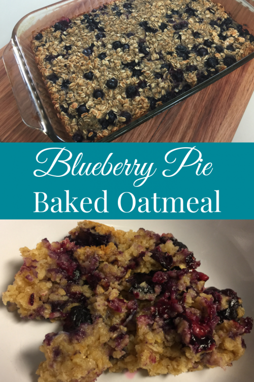 Blueberry Baked Oatmeal - Tshanina Peterson