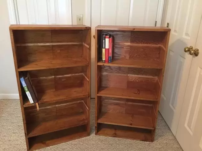 bookshelves