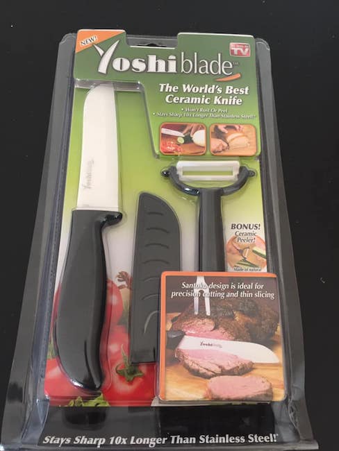 Yoshi blade ceramic knife