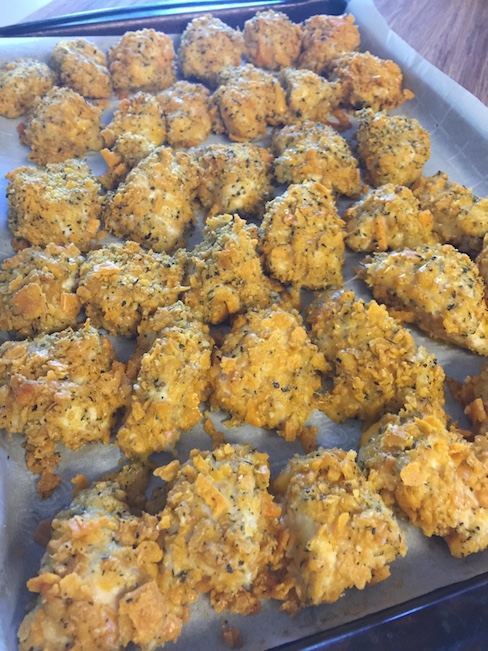 baked chicken nuggets
