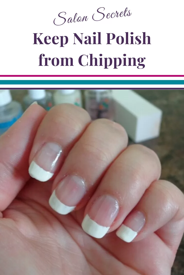 nails with French manicure