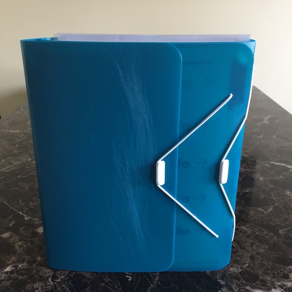 teal duo binder