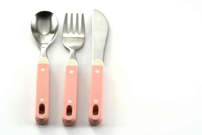 toddler flatware