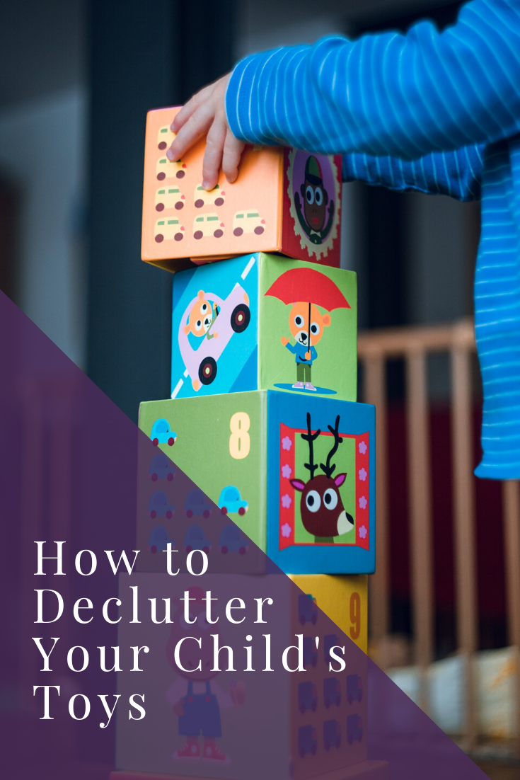 Learn how to declutter your child's toys and room without losing your sanity. These ideas are perfect whether you or your child are feeling overwhelmed at the decluttering process.