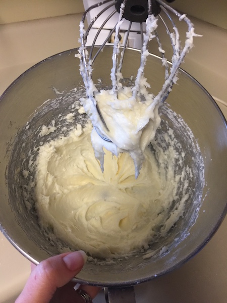 cream cheese mixture