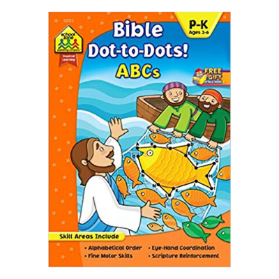 Bible dot to dot activity book