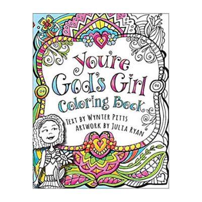 youre gods girl coloring book