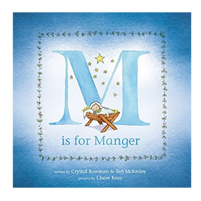 m is for manger book