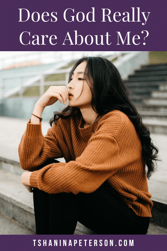 asian woman sitting on steps