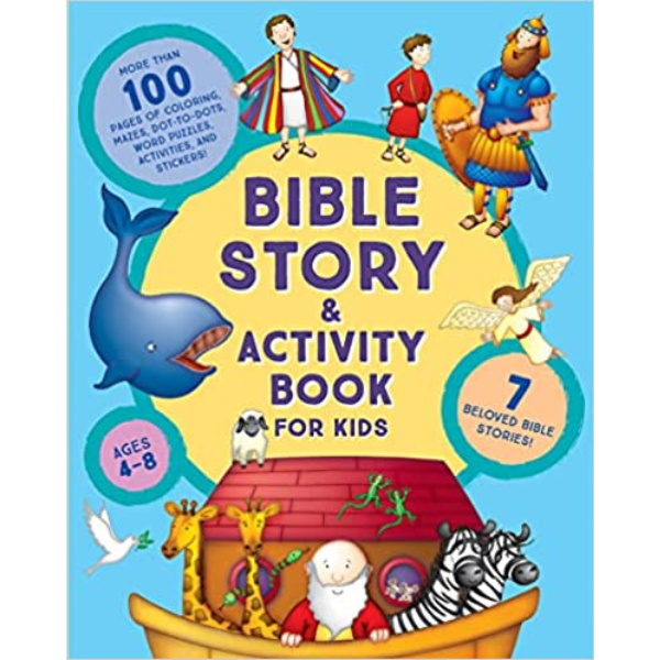 bible story and activity book for kids