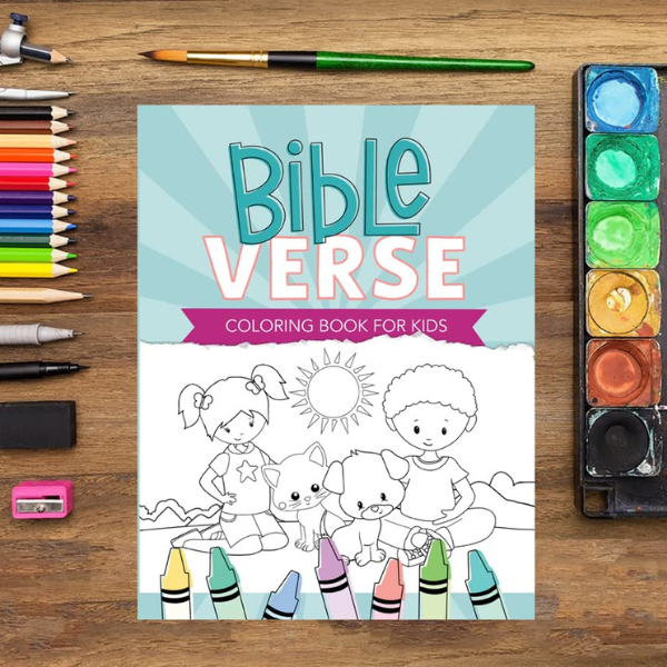 bible verse coloring book