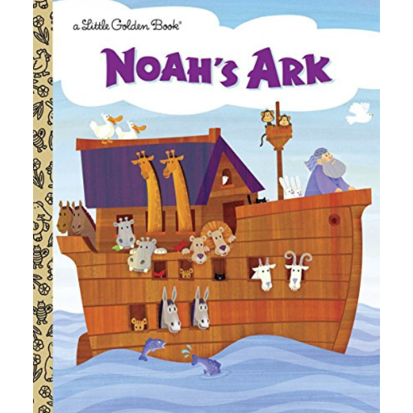 Noah's ark little golden book