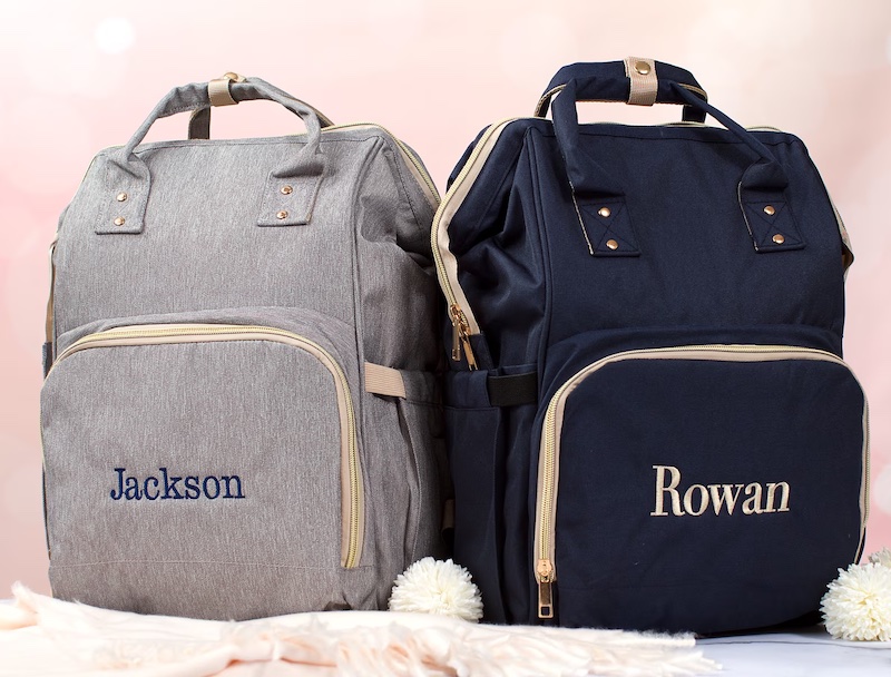 personalized diaper bag