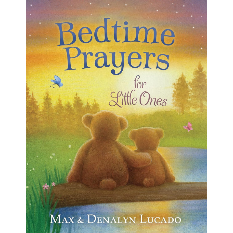 bedtime prayers for little ones board book - a Christian book for toddlers with prayers