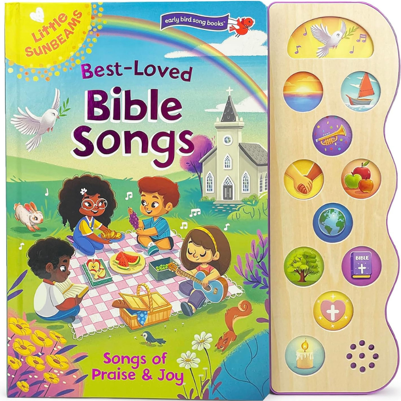 best loved bible songs board book - a Christian for toddlers with Songs