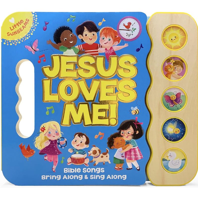 Jesus loves me bible songs bring along and sing along - a Christian for toddlers with Songs