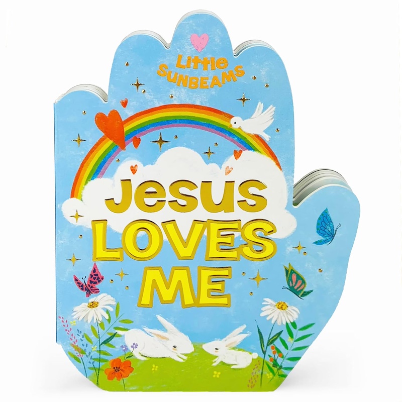 Jesus loves me - a Christian book for toddlers with prayers