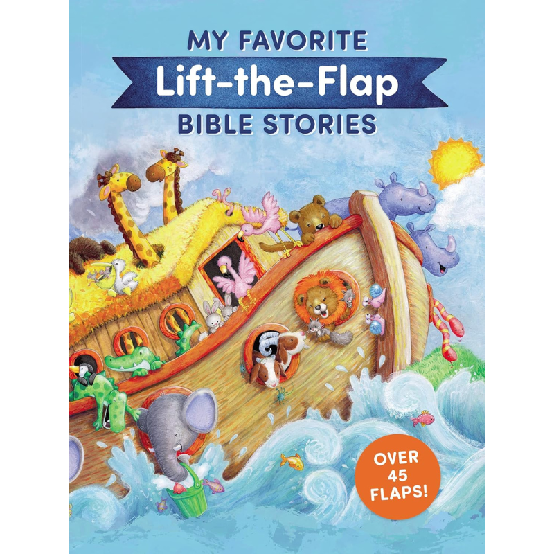 my favorite lift a flap bible stories - an interactive Christian book for toddlers