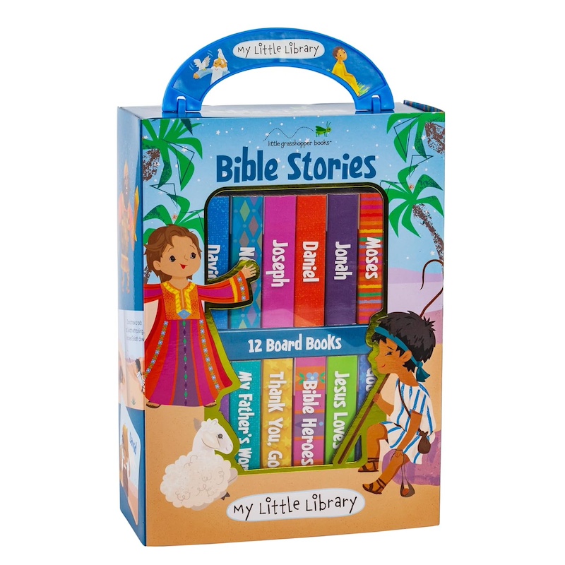 my little library; bible stories - a christian bible storybook for toddlers