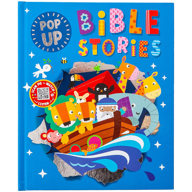 Pop-Up Bible Stories book - an interactive Christian book for toddlers