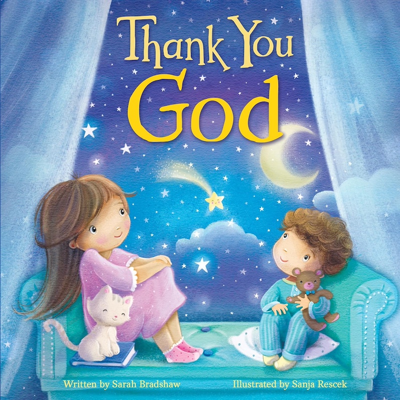 Thank You God - a christian bedtime book for toddlers