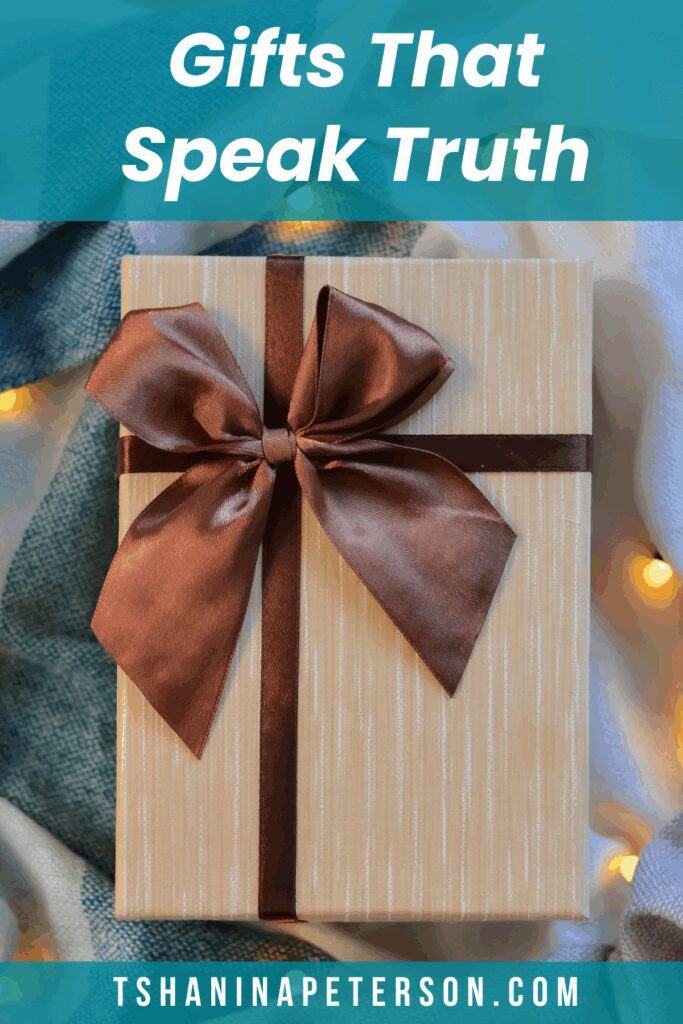 Wrapped gift representing Christian gifts for teenage guys that strengthen faith